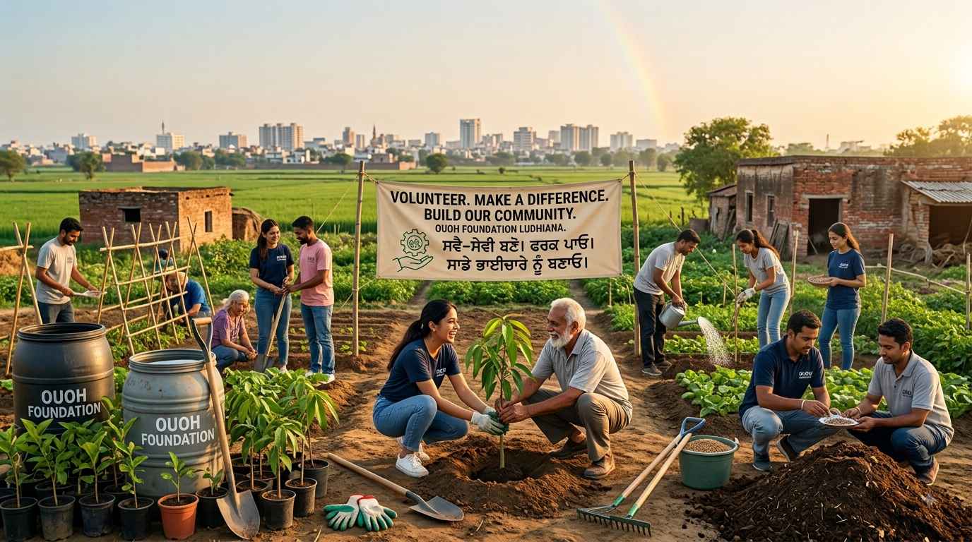 Volunteers coming together to make a positive impact in the community